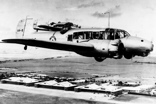 RAAF Avro Anson Laverton 1938